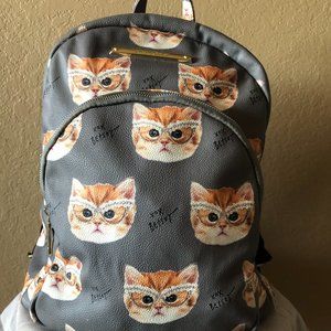 Betsey Johnson Cat Backpack